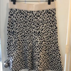 NWT Leopard Sweater Skirt